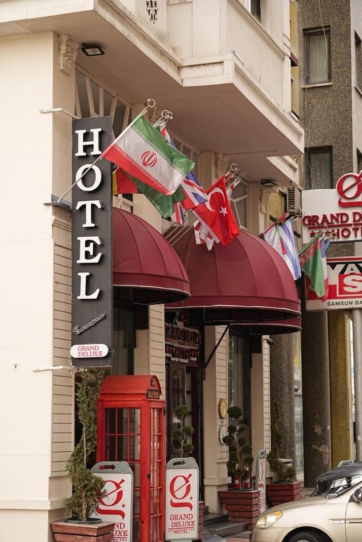 Grand Delux Hotel Samsun Exterior foto